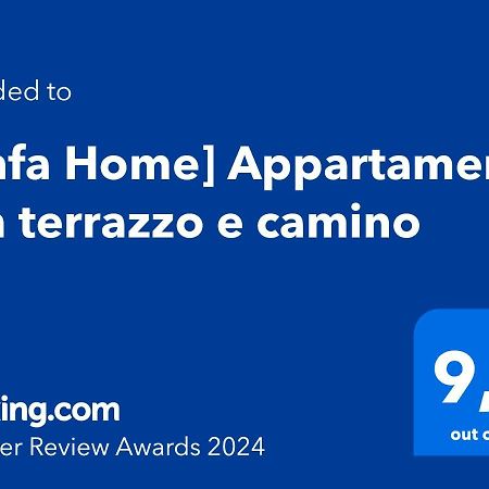 Linfa Home Appartamento Con Terrazzo E Camino Tivoli Eksteriør billede