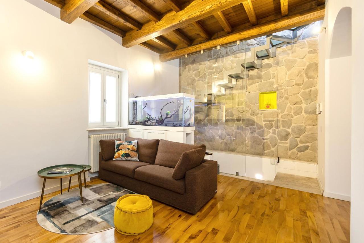 Linfa Home Appartamento Con Terrazzo E Camino Tivoli Eksteriør billede