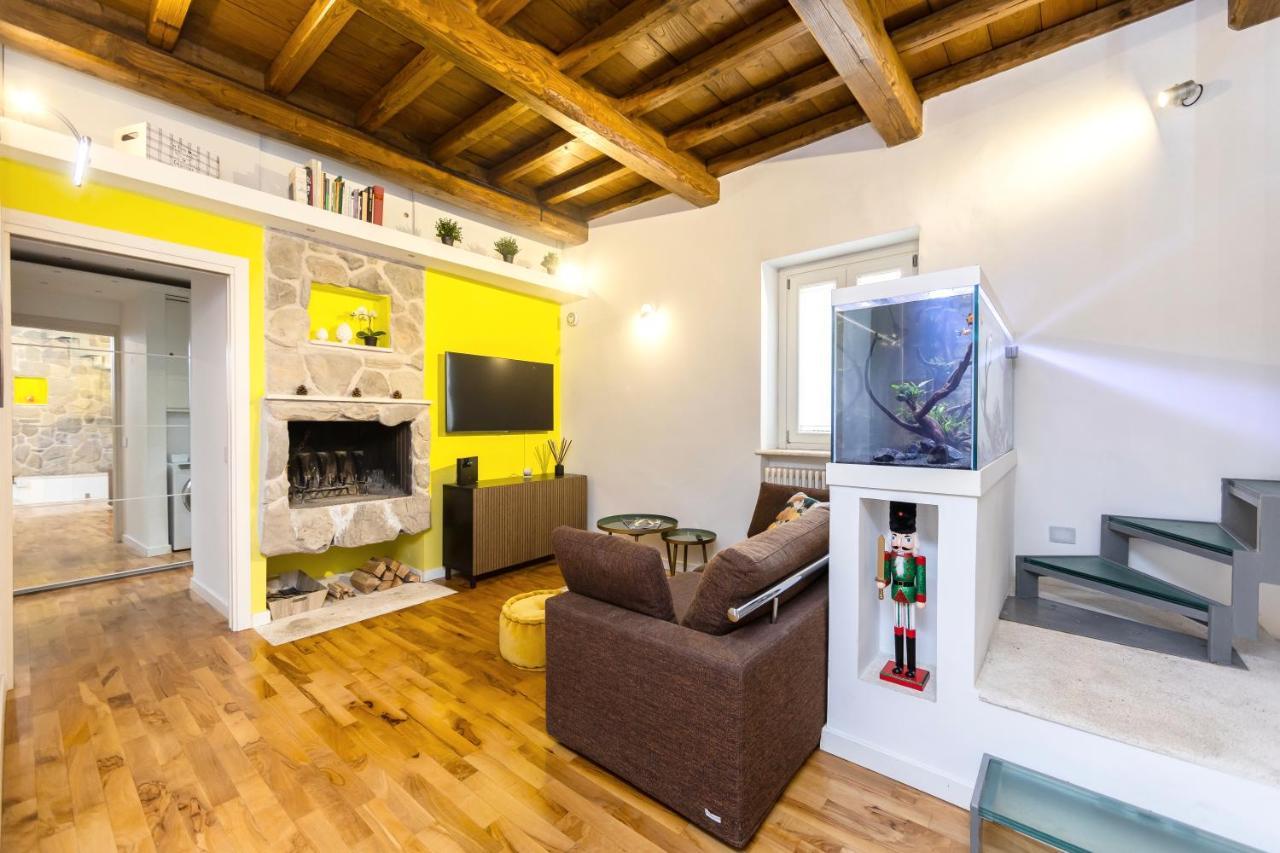 Linfa Home Appartamento Con Terrazzo E Camino Tivoli Eksteriør billede